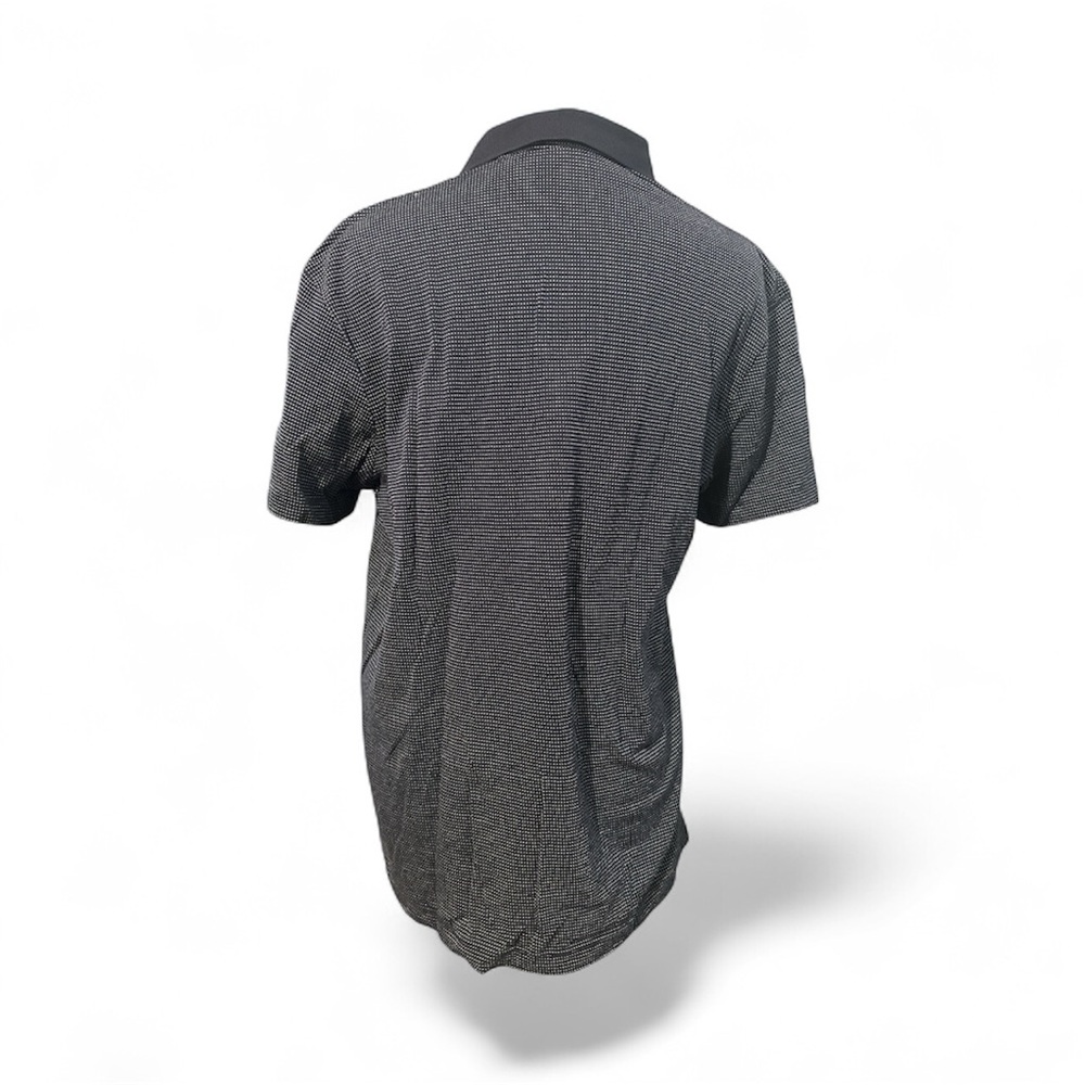 Theory Men's Black and Gray Polo Shirt - Picture 4 of 6